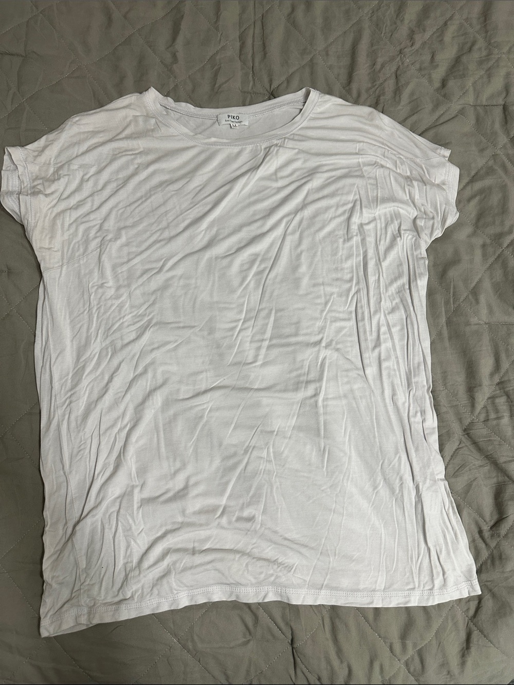 Classic White Women's Crew Neck Tee